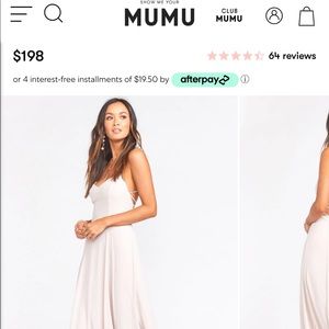 Show Me Your Mumu - Godshaw Goddess Gown - Color Show Me The Ring Crisp